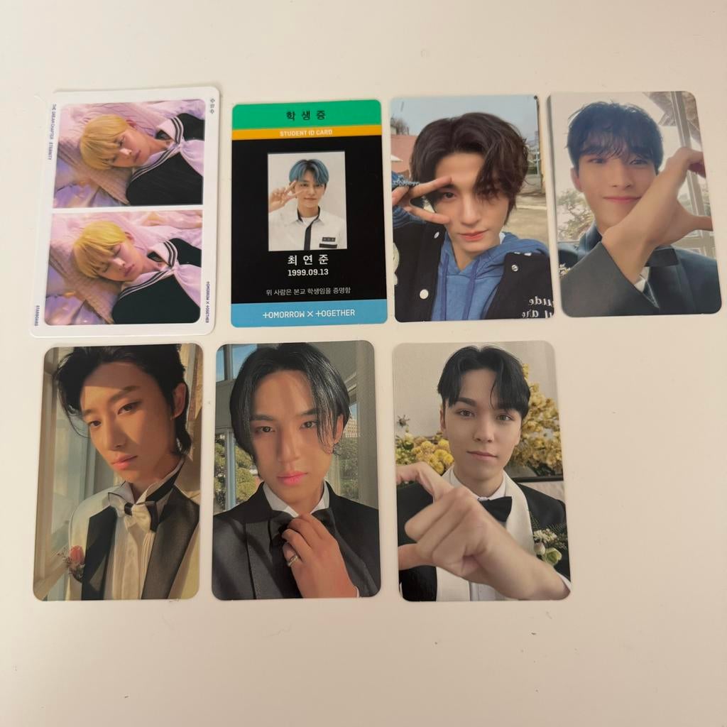 Misc boygroup photocards, Verzamelen, Verzenden, Zo goed als nieuw, Foto of Kaart