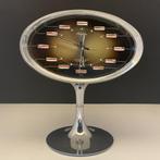 Vintage Rhythm wekker space age japan, Witgoed en Apparatuur, Wekkers, Ophalen of Verzenden, Gebruikt, Analoog