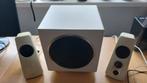 Subwoofer met twee speakers voor PC, Computers en Software, Pc speakers, Ophalen, Zo goed als nieuw
