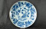 Antiek Delfts blauw aardewerk bord in Wanli stijl, 1720–1750, Ophalen of Verzenden