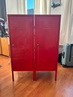 Twee rode IKEA locker kasten, Huis en Inrichting, Kasten | Lockerkasten, Ophalen, Gebruikt