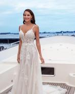 Trouwjurk blush maat 36/38, Ophalen of Verzenden, Zo goed als nieuw, Wit, Trouwjurk