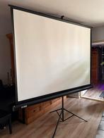 Beamer projectiescherm 200x150 cm, Ophalen, Handmatig, Gebruikt