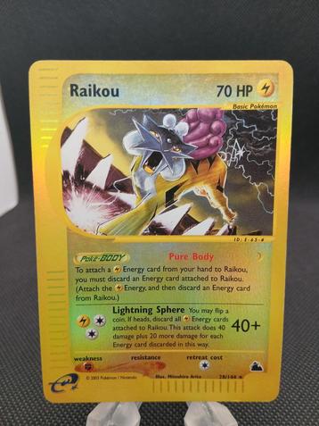 Raikou Reverse Holo Skyridge - Zeldzaam! beschikbaar voor biedingen