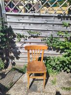 Vintage Franse Houten bistro stoel, Ophalen