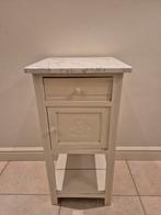 Nachtkastje met granieten blad, Ophalen, Gebruikt, Minder dan 45 cm, 70 cm of meer