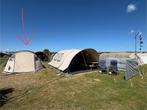 4 persoons tent (katoen) met luifel, Ophalen, Gebruikt, Tot en met 4