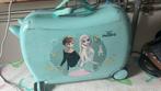 Kinderkoffer ride on frozen, Sieraden, Tassen en Uiterlijk, Koffers, Gebruikt, Hard kunststof, Slot, Minder dan 50 cm