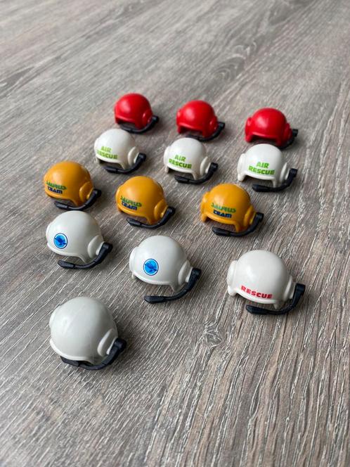 Piloten helmen (13)., Kinderen en Baby's, Speelgoed | Playmobil, Gebruikt, Los playmobil, Ophalen of Verzenden