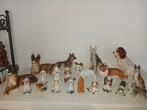 oude vintage porseleinen hondenbeeldjes, hond, Ophalen of Verzenden