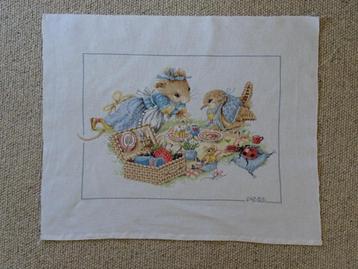 Borduurwerk, Marjolein Bastin, VERA PICKNICK, z.g.a.n. beschikbaar voor biedingen