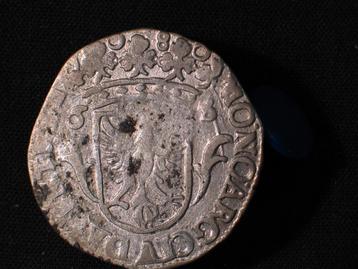6 stuiver Deventer 1686 zilver bodemvondst. 1863 beschikbaar voor biedingen