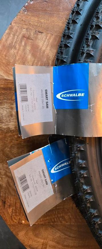 Schwalbe SMART SAM  28 x 1.65 buitenbanden betreft  2 banden beschikbaar voor biedingen
