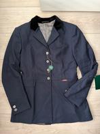 Horka wedstrijdjasje blauw met suede kraag maat 40, Dieren en Toebehoren, Paardrijkleding, Dressuur, Nieuw, Ophalen of Verzenden