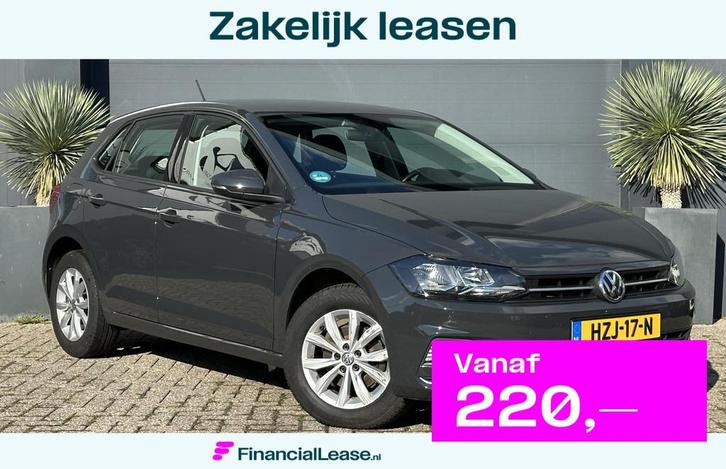Volkswagen Polo 1.0 TSI Beats, Auto's, Volkswagen, Bedrijf, Lease, Financial lease, Polo, ABS, Adaptive Cruise Control, Airbags