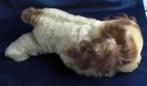 STEIFF * OUDER ITEM LIGGEND HONDJE * Mooie Staat *, Verzamelen, Beren en Cherished Teddies, Verzenden, Zo goed als nieuw, Stoffen beer