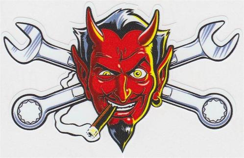 Coop Devil Satan Vintage sticker, Verzamelen, Stickers, Nieuw, Overige typen, Verzenden