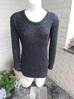 Zwarte trui met glitters van Dept maat XS, Kleding | Dames, Truien en Vesten, Nieuw, Maat 34 (XS) of kleiner, Ophalen of Verzenden