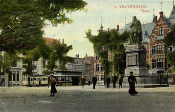 s Gravenhage. Plein. - 1915 gelopen beschikbaar voor biedingen