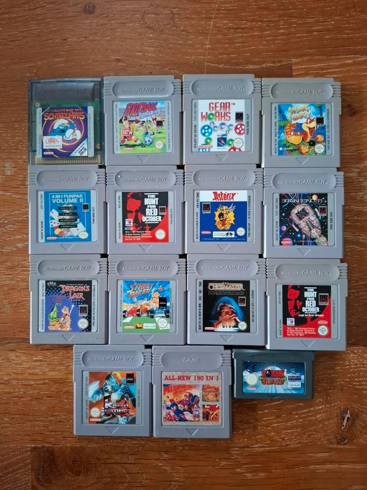 Gameboy classic, color & GBA carts - vanaf 7,50 per stuk, Spelcomputers en Games, Games | Nintendo Game Boy, Zo goed als nieuw