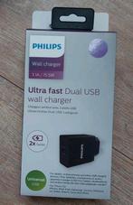 Philips Ultra Fast Dual USB Lader - Nieuw in Verpakking, Ophalen of Verzenden, Nieuw