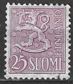 Finland 1959 - Yvert 480 - Leeuw (ST), Postzegels en Munten, Postzegels | Europa | Scandinavië, Denemarken, Ophalen, Gestempeld