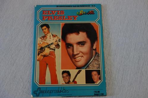 Blad Elvis Presley Story of pop, Verzamelen, Muziek, Artiesten en Beroemdheden, Gebruikt, Boek, Tijdschrift of Artikel, Ophalen of Verzenden