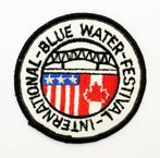 Patch - embleem International Blue Water Festival, Embleem of Badge, Amerika, Overige soorten, Ophalen of Verzenden