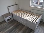 VOORRAAD Complete Wit eiken Kinderkamer Lucas 90x200cm NIEUW, Ophalen of Verzenden, Nieuw, Jongetje of Meisje