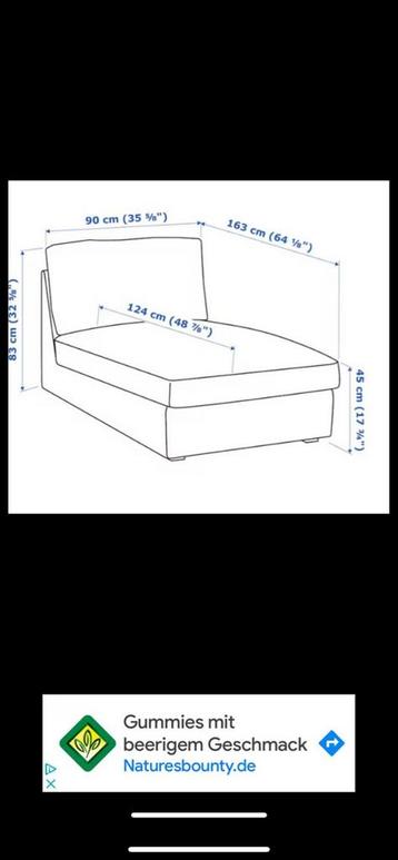 Ikea Kivik Sofa - Zo goed als nieuw - 100 euro - afbeelding 5