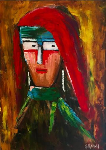 Schilderij 'Der Blick" beschikbaar voor biedingen