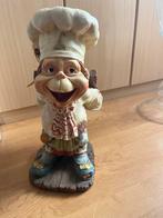 Leuke Laaf Kok beeld, Ophalen of Verzenden, Zo goed als nieuw, Kunststof, Tuinkabouter