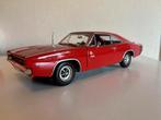 Dodge charger r/t 1968 rood oranje Ertl, Hobby en Vrije tijd, Modelauto's | 1:18, Ophalen of Verzenden, Zo goed als nieuw, ERTL