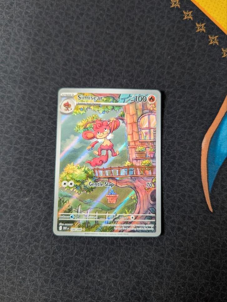 Simisear Alt Art #200 Pokemon White Flare, Hobby en Vrije tijd, Verzamelkaartspellen | Pokémon, Zo goed als nieuw, Losse kaart