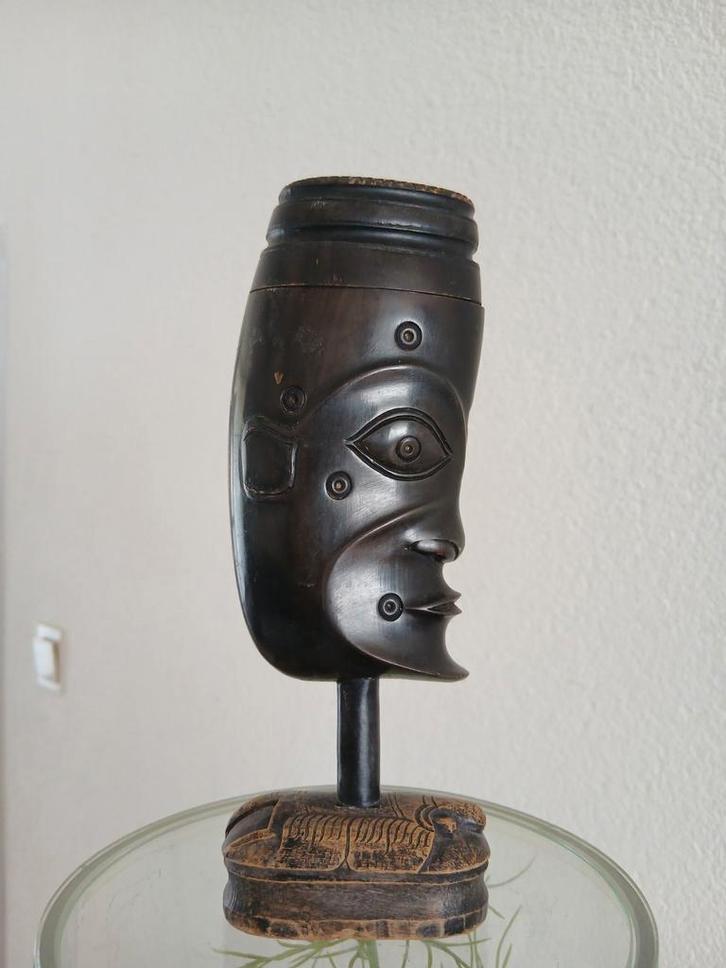 Nias Toba Batak Sumatra Indonesisch ?  Kruiden pot potje, Antiek en Kunst, Kunst | Niet-Westerse kunst, Ophalen of Verzenden