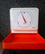 Vintage Vendex Wandweegschaal - Oranje, Ophalen, Keukenweegschaal, Gebruikt, Minder dan 10 kg