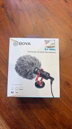 Boya BY-MM1 Shotgun Richtmicrofoon, Muziek en Instrumenten, Microfoons, Ophalen of Verzenden, Zo goed als nieuw, Overige typen