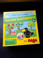 Spel eerste boomgaard van Merk Haba, Hobby en Vrije tijd, Gezelschapsspellen | Bordspellen, Een of twee spelers, Ophalen, Zo goed als nieuw