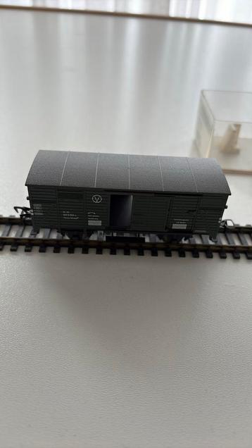 Fleischmann 5351 Groene gesloten bijwagen beschikbaar voor biedingen