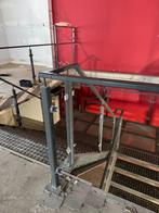 Stalen trap met midden plateau | 350 cm hoog, Doe-het-zelf en Verbouw, Ophalen, Gebruikt, Trap, 2 tot 4 meter