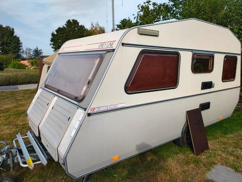 Kip Grey-Line Caravan met Voortent, Caravans en Kamperen, Caravans, Particulier, tot en met 4, 750 - 1000 kg, Standaardzit, Kip