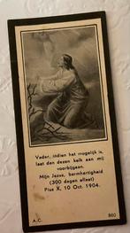 Josephus Cornelius Verhoeven Hulsel Eindhoven 1939, Ophalen of Verzenden, Bidprentje