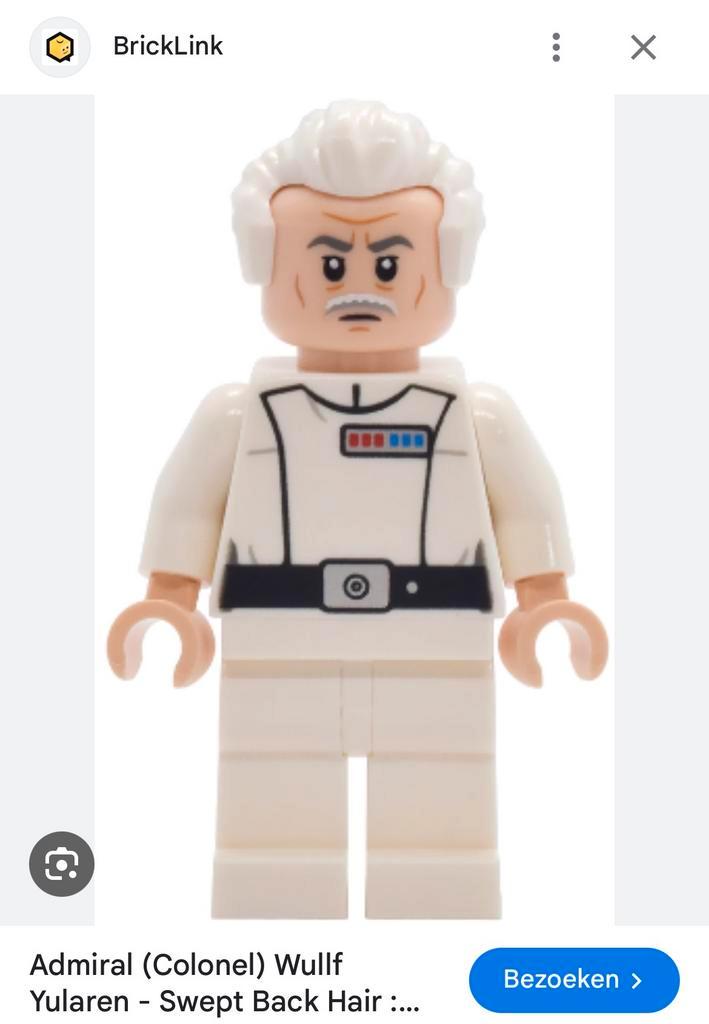 ≥ Lego Star Wars Admiral Wullf Yulare SW1470 uit 75419 NIEUW