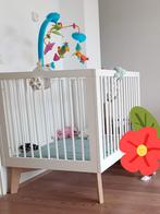 Mooie witte box kidsmill sixties naturel, Kinderen en Baby's, Boxen, Ophalen, Gebruikt, Rechthoekig, In hoogte verstelbaar