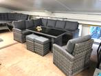 Dining loungeset Wicker hoekbank stoel krukjes, Ophalen, Nieuw, Wicker, Stoel