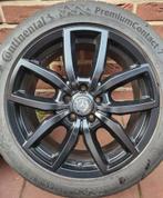 18 Inch Mercedes Viano velgen met zomerbanden 5x112, Auto diversen, Wieldoppen, Ophalen of Verzenden, Zo goed als nieuw