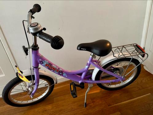 16 inch Puky kinderfiets - aluminium frame, Fietsen en Brommers, Fietsen | Kinderfietsjes, Zo goed als nieuw, 16 tot 20 inch, Ophalen