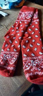 Leuke sokken boerenzakdoek print, maat 39-41, Sokken en Kniesokken, Nieuw, Ophalen of Verzenden, Maat 39 t/m 42