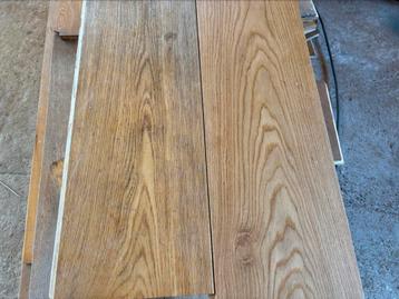Eiken multigarant vloerdelen, 22,5 cm breed. 23 m2. beschikbaar voor biedingen