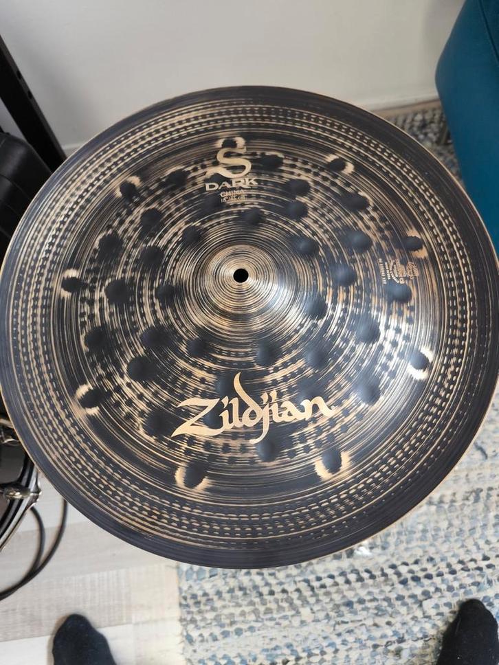 Zildjian S Dark China 18" - Zo goed als nieuw!, Muziek en Instrumenten, Instrumenten | Onderdelen, Zo goed als nieuw, Ophalen of Verzenden
